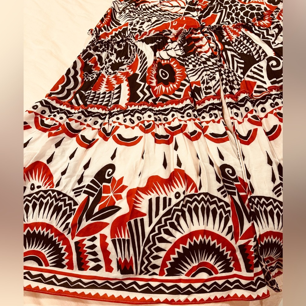 Anthropologie Tiered Maxi Dress - Picture 4 of 7